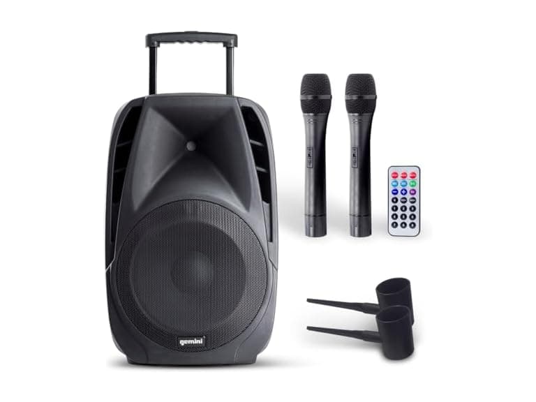 Gemini Portable Bluetooth Karaoke Speaker - Image 1