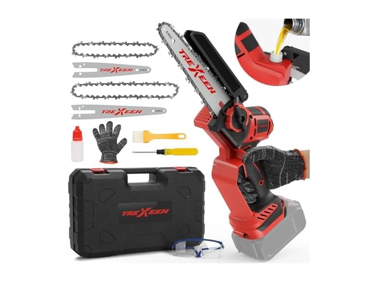TREXEEN Mini Chainsaw for Battery - Image 1