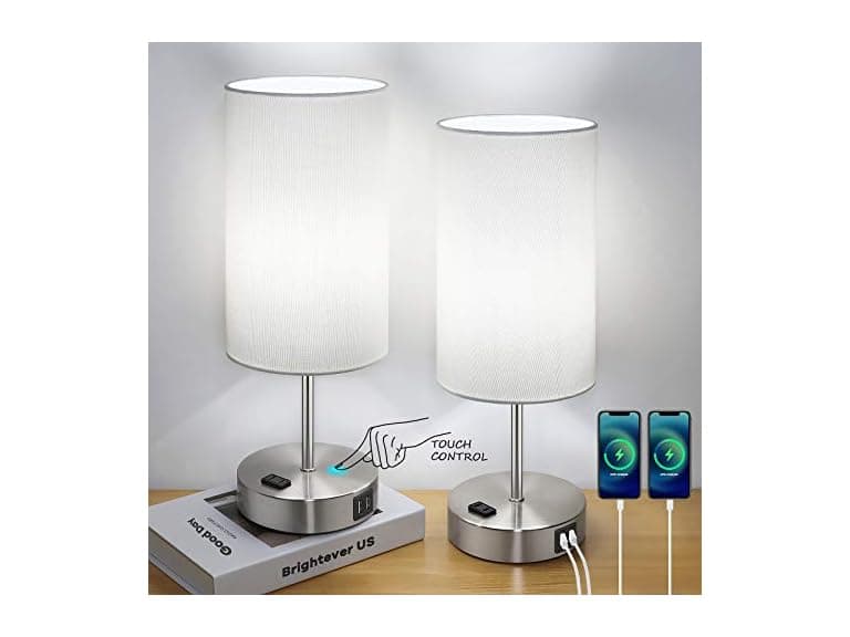 Dimmable Touch Control Table Lamps - Image 1