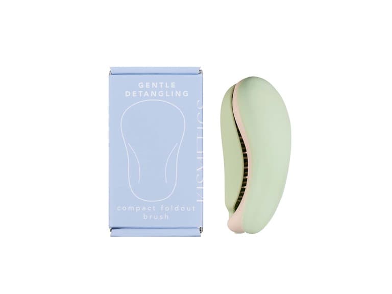 Compact Travel Detangling Brush 2 Pack - Image 1