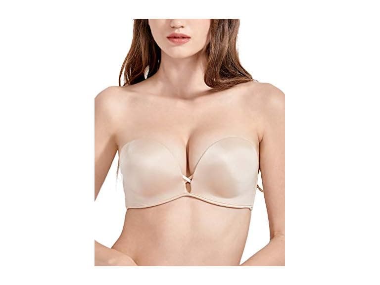 Dobreva Women (32B) Push Up Strapless Bra 32B Bras - Image 1