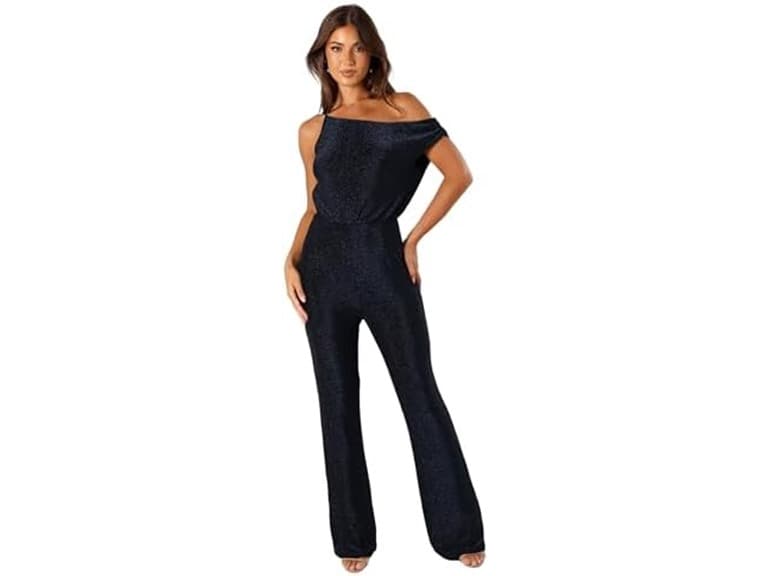 Petal & Pup One Shoulder Jumpsuit - Image 1