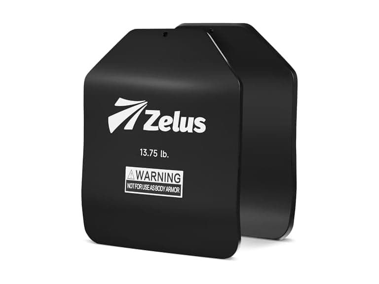 Black Weighted Vest Plates 13.75lbs - Image 1