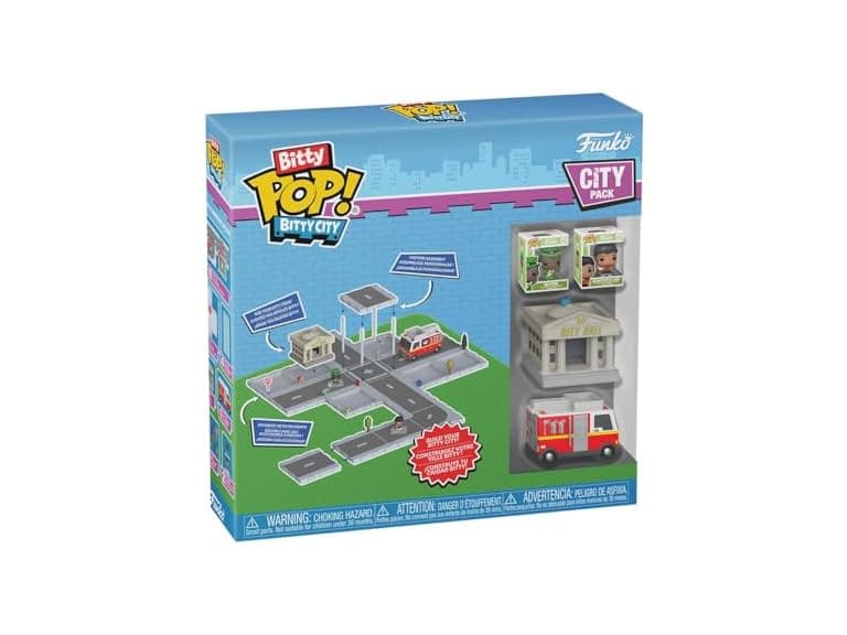 Funko Pop! Bitty City: Starter Set - Image 1