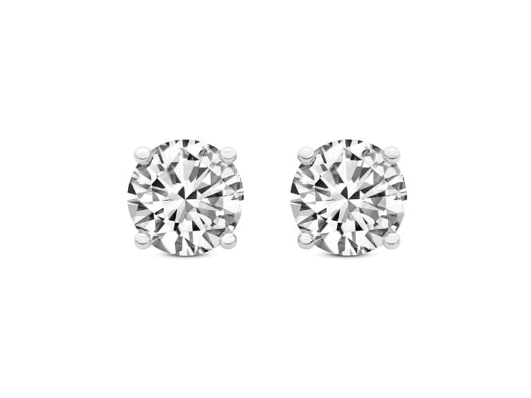 Sterling Silver Stud Earrings - Image 1