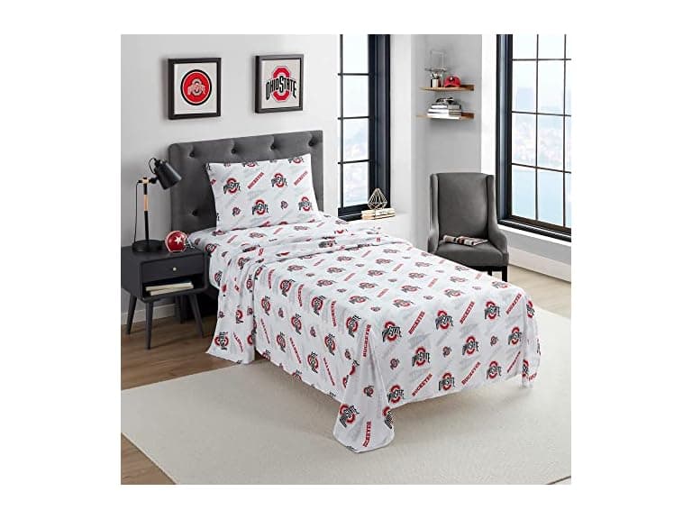 Ohio State NCAA Licensed Sheet Set - Image 1