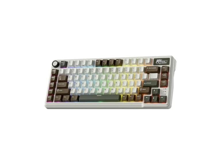 RK L75 Wireless Mechanical Keyboard with Knob - Image 1