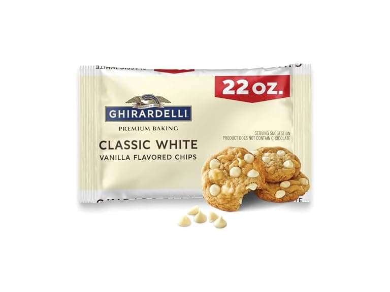 Ghirardelli Classic White Vanilla Chips 22oz - Image 1