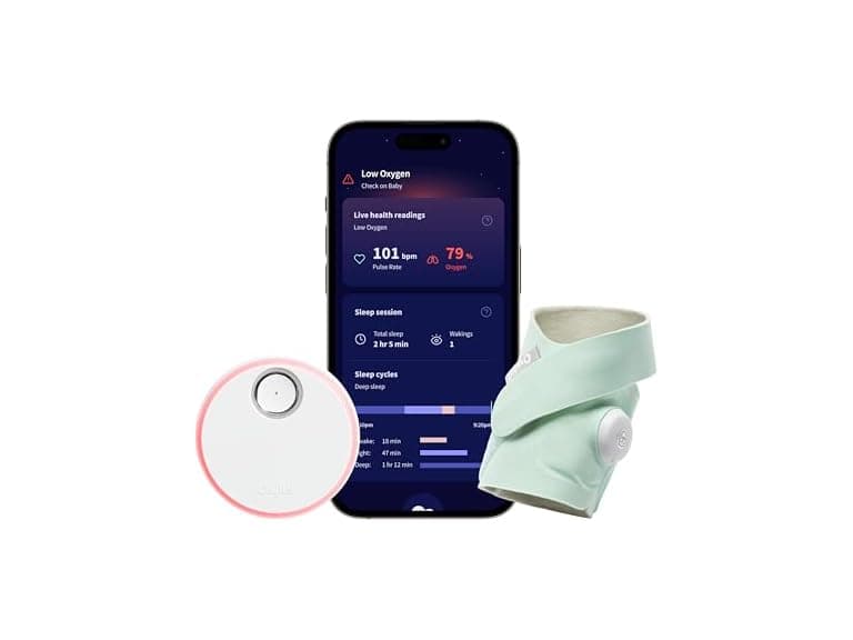Owlet Infant Smart Wearable Baby Monitor Mint