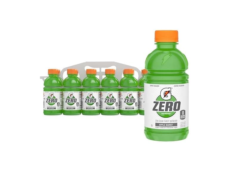 12PK Gatorade Zero Sugar Apple Burst 12oz - Image 1