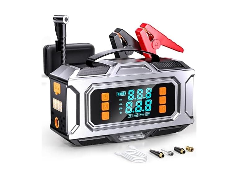 Unleivpe Jump Starter with Air Compressor - Image 1