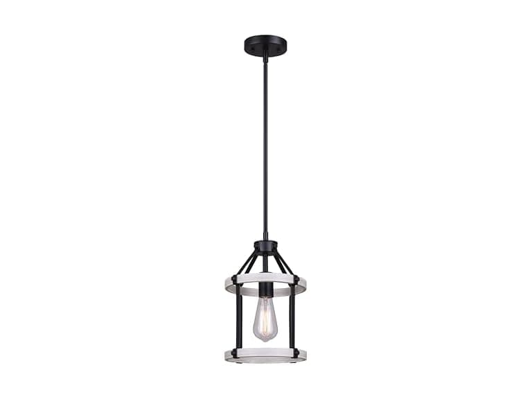 The Joelle 1 Light Pendant, Grey - Image 1