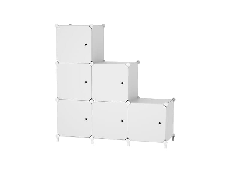 Cube Storage Organizer, 6-Cube Shelves - Image 1