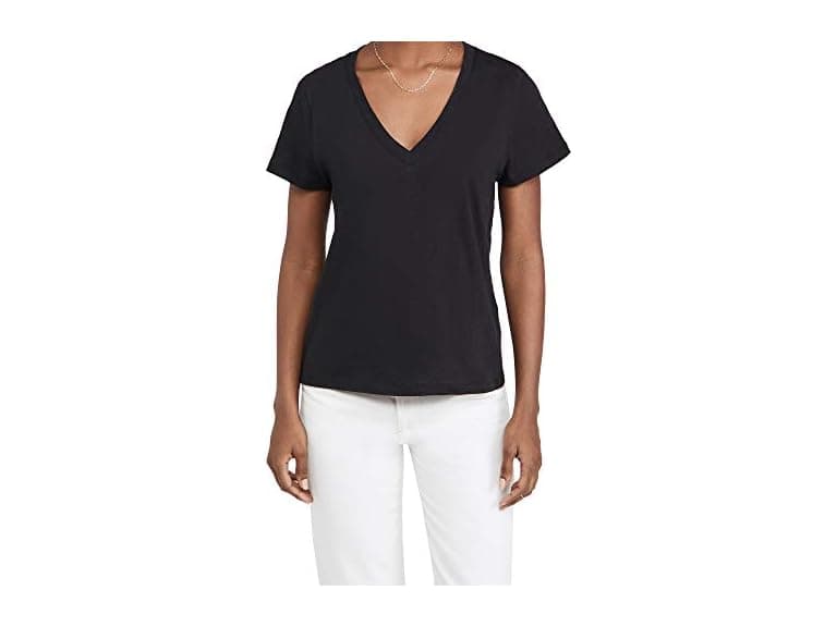 Madewell Women (S) Whisper Cotton V-neck Tee - Image 1