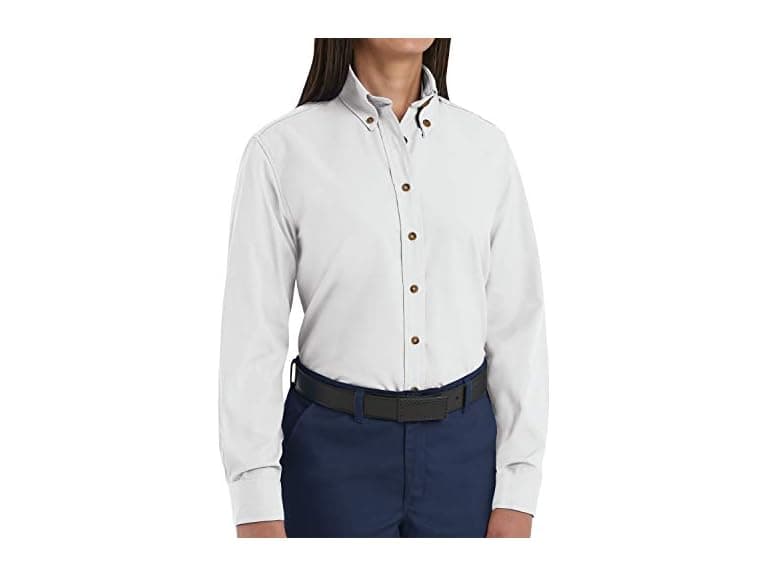 Red Kap Women's Poplin Dress Shirt - Image 1