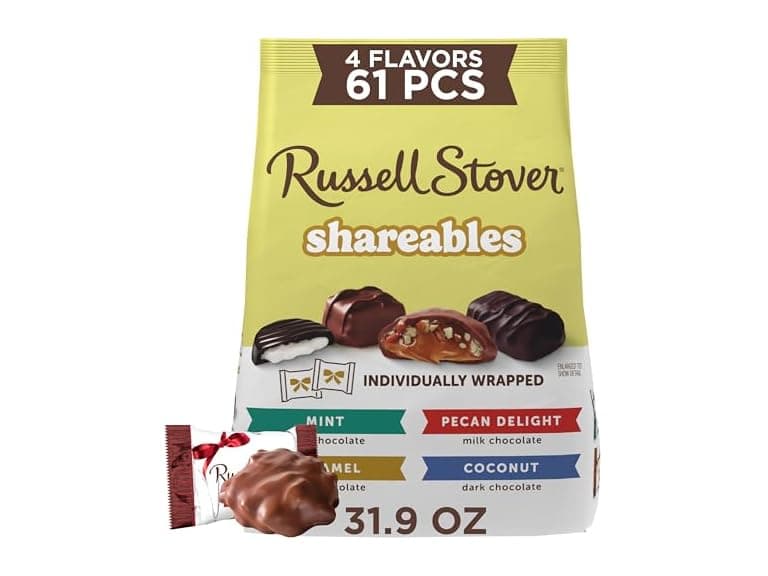 Russell Stover Shareables Milk Dark Choc - Image 1