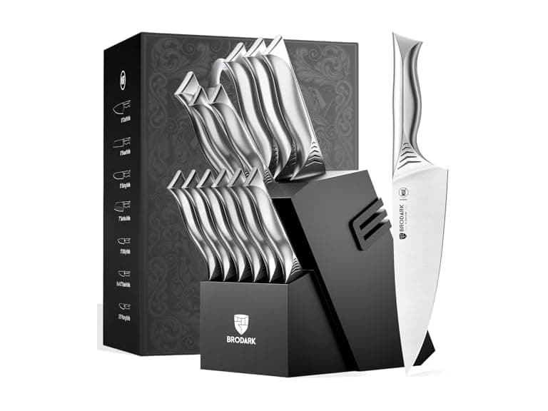 BRODARK 15-Piece Knife Block Set - Image 1