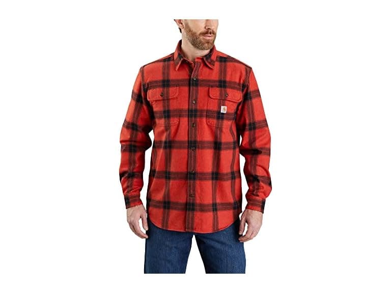 Carhartt Men (XL) Loose Heavyweight Flannel Shirt - Image 1