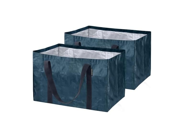 CleverMade 2PK Storage Bags/Totes - 76L, Ocean