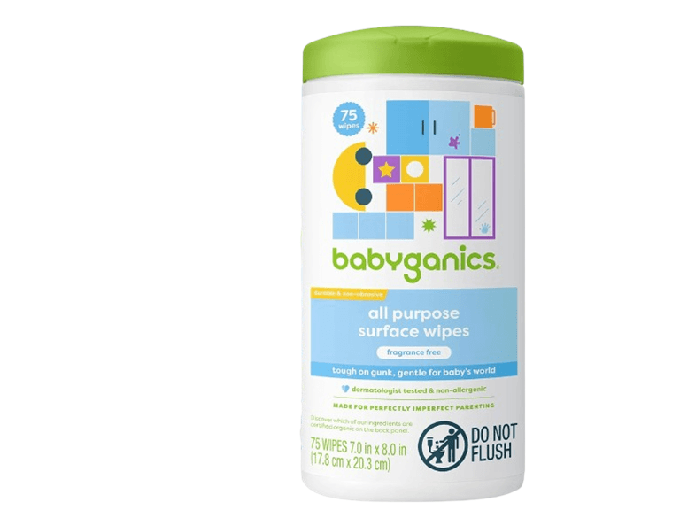 Babyganics All Purpose Surface Wipes, 75 ct - Image 1