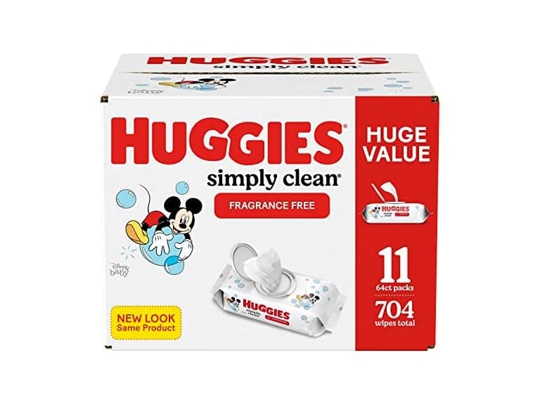 HUGGIES Simply Clean Baby Wipes 704ct - Image 1
