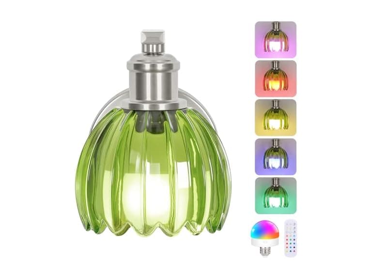 VerRon Rechargeable Battery Operated Wall Sconce - Image 1