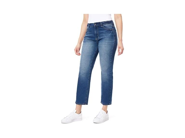 WallFlower Women Fearless Straight Super Jeans - Image 1