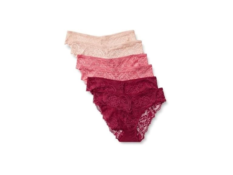 Amazon Essentials Womens Galloon Lace Bikini 6Pk - Image 1