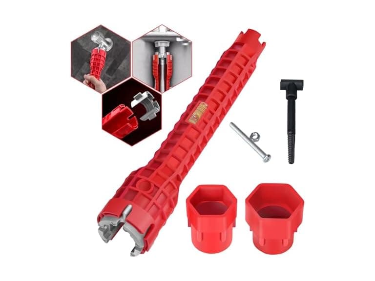 Generic CON-23 8 in 1 Sink Wrench - Image 1