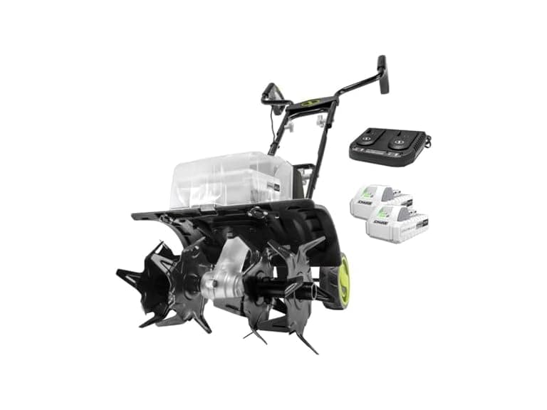 Sun Joe 24V Cordless Garden Tiller Cultivator Kit - Image 1
