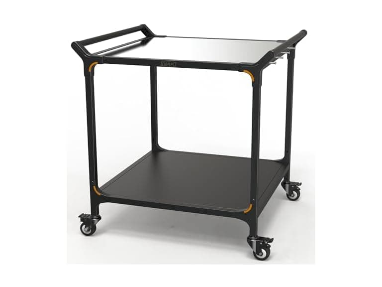 NUUK 32in Stainless Steel Grill Cart Black - Image 1