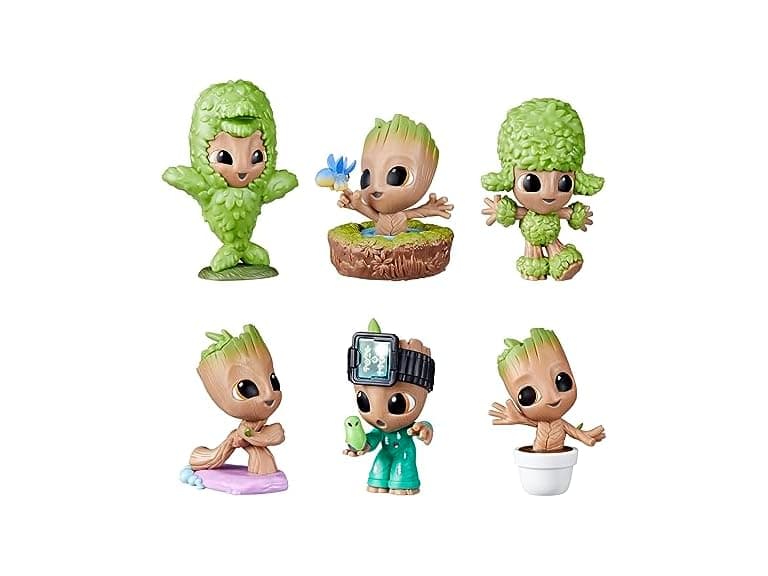 Marvel I Am Groot Figure Collection, 6 Figures - Image 1