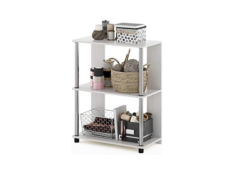 Furinno Jaya Simple Design 3-Tier Bookcase - Image 1