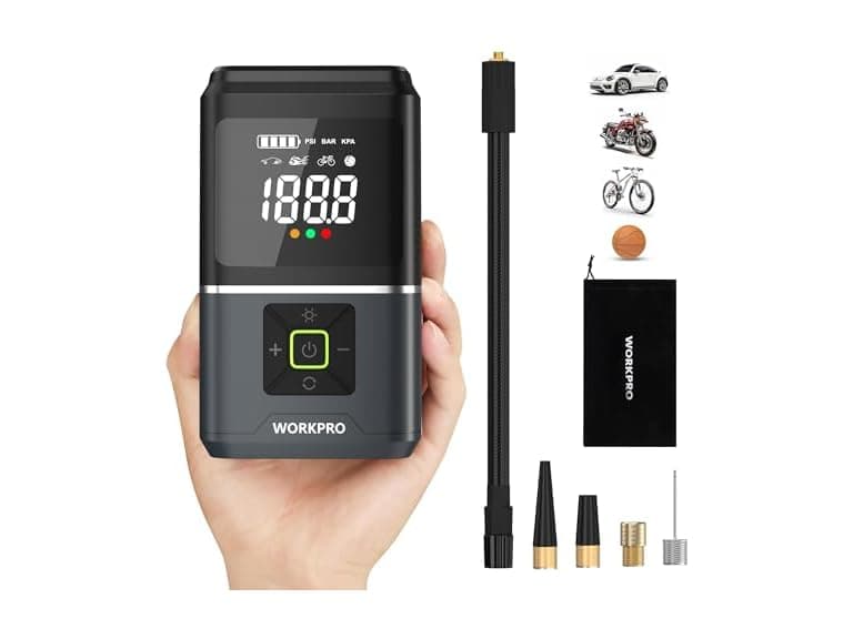 WORKPRO Portable Tire Inflator - Image 1