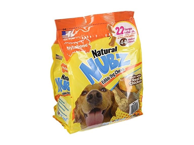 Nylabone Natural Nubz Edible Dog Chews, 22 Count - Image 1