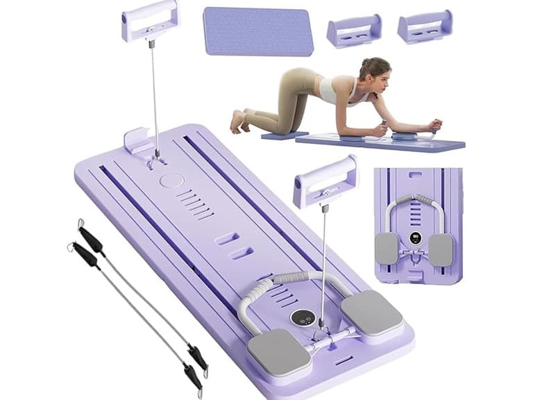 Portable Pilates Reformer Home Gym- Choose Color - Image 1
