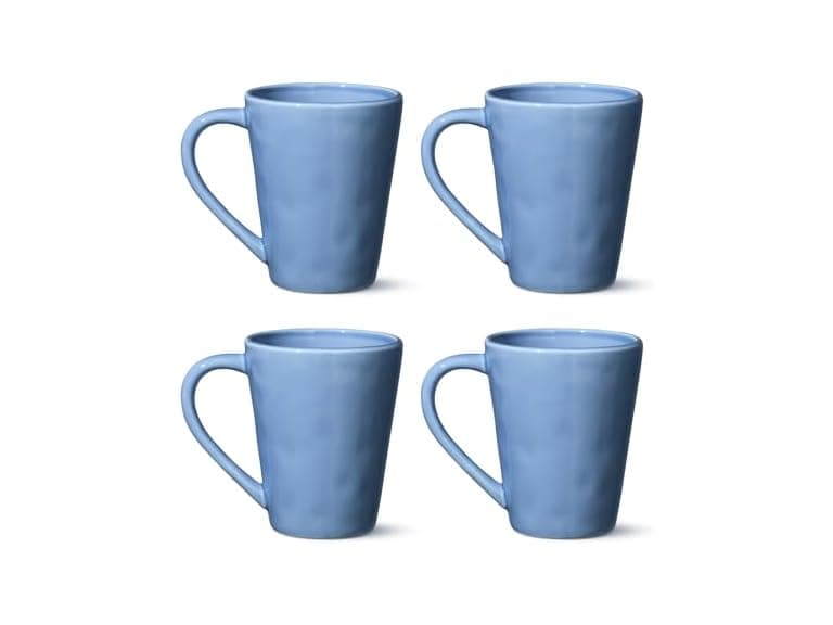Cloudy Sky Stoneware Mugs Set of 4 – 18oz  - Image 1