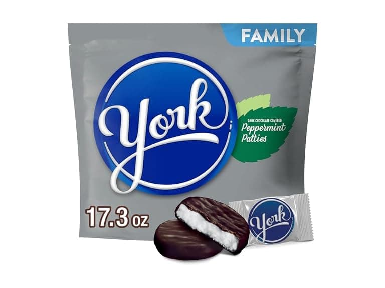 York Dark Choc Peppermint Patties 17.3oz - Image 1