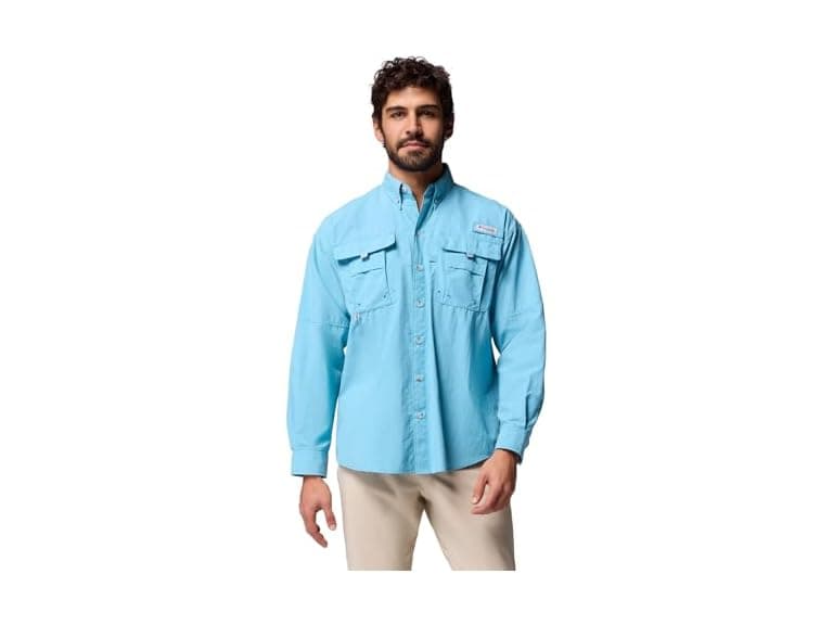 Columbia Men XX-Small Pfg Bahama II Long Shirt - Image 1