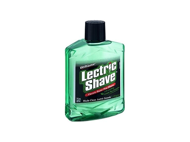 Williams Lectric Shave Pre Shave Green Tea 7 oz - Image 1