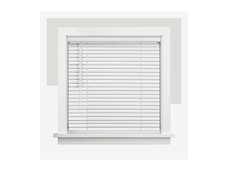 CHICOLOGY Cordless Mini Blinds for Indoor, 27" W x 48" H - Image 1