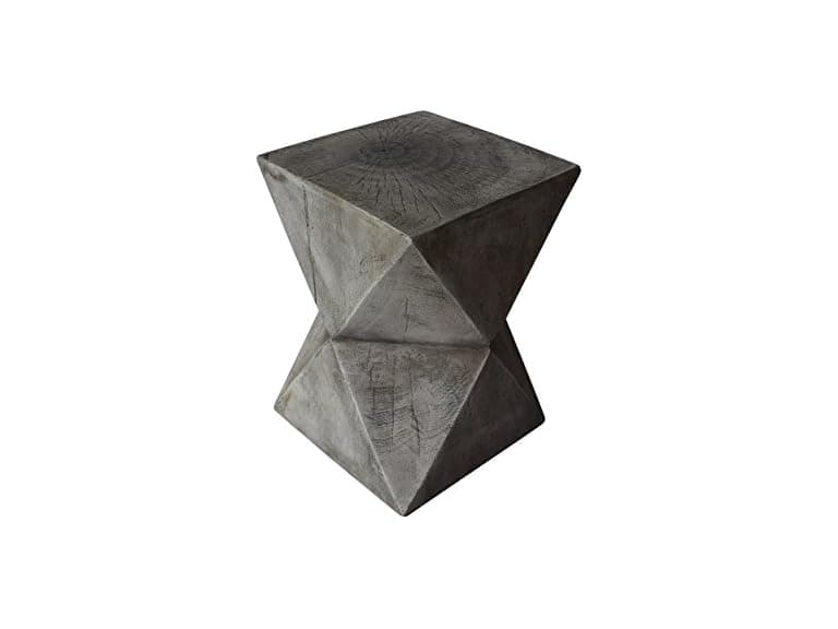 Christopher Knight Home Manuel Weight Concrete Accent Table, Light Gray - Image 1