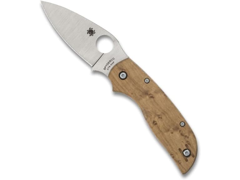 Spyderco Chaparral Slipjoint Maple Wood Knife - Image 1