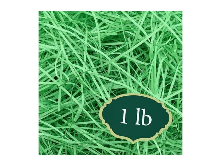 Arcadia Garden Shredded Paper1lb Green - Image 1