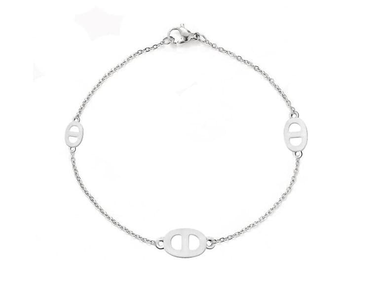 925 Sterling Silver 8" Mariner Bracelet - Image 1