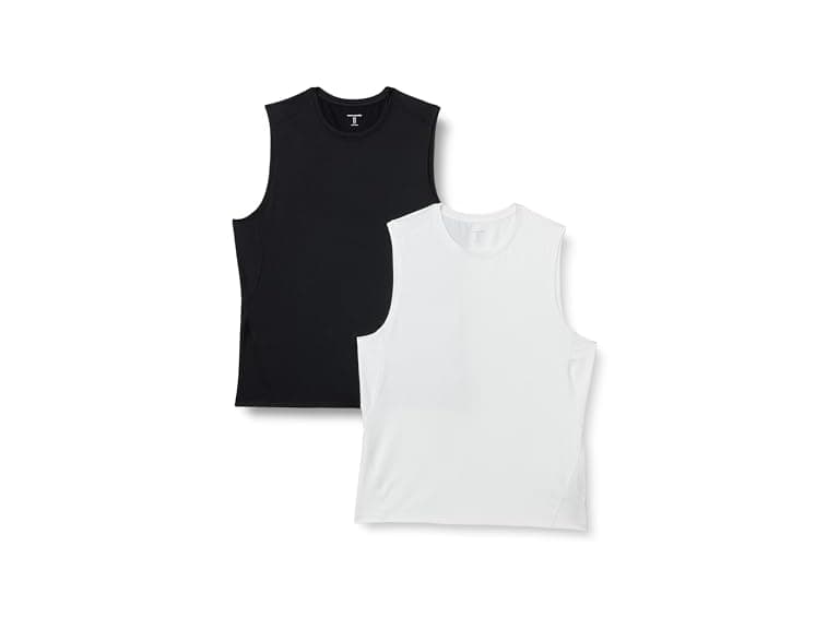 Amazon Essentials Men Active Quick Dry Sleeveless Tee 2Pk - Image 1