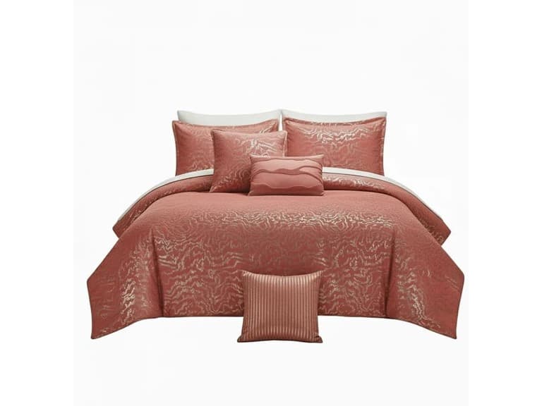 J&V Textiles Botanical 5-Piece Comforter Set - Image 1