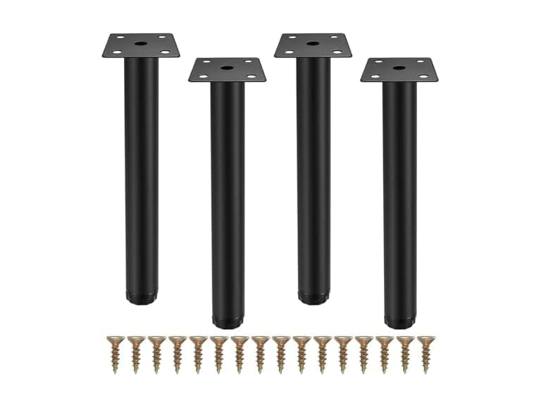 8 Pack Metal Cabinet Furniture Legs - Image 1