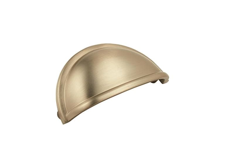Amerock Cup Pulls 3 in (76 mm) 10 Pack - Image 1