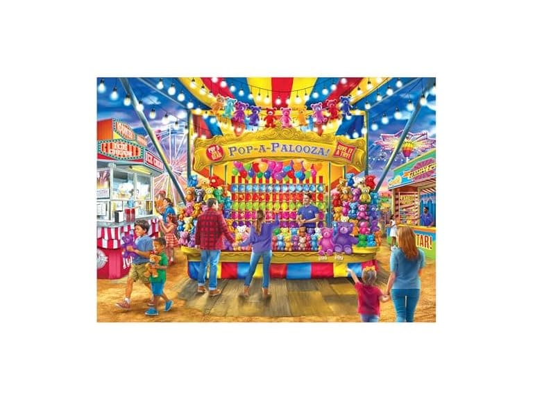 RoseArt - Bigelow Country - Fair Games 1000 Pc Puzzle - Image 1